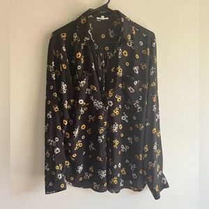 Maurices Floral Button Down